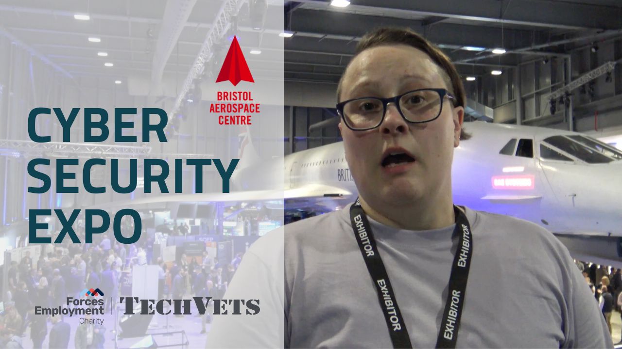 Walking the floor at the Cyber Security Expo 2023 TechVets